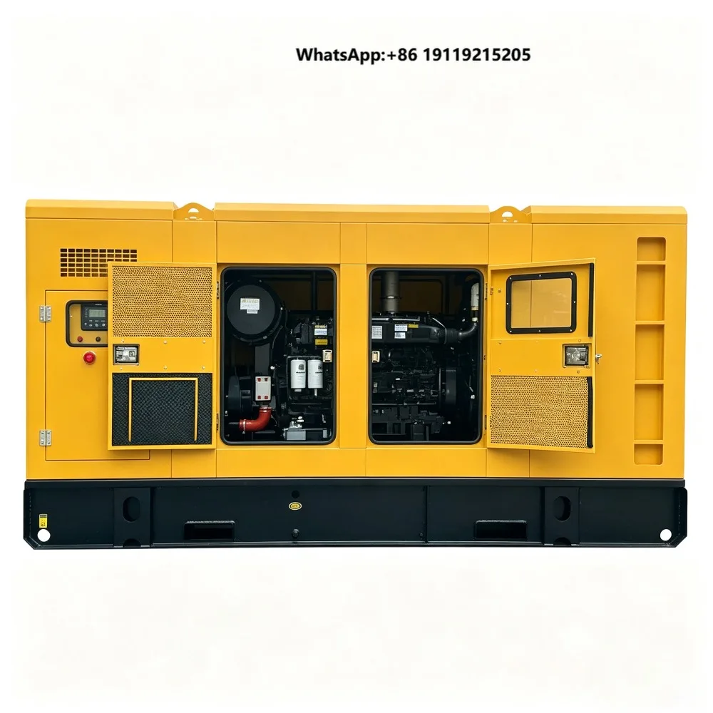 LINGGE 100kVA Silent Generator Set CE Certified EPA Standby Power for Commercial Backup
