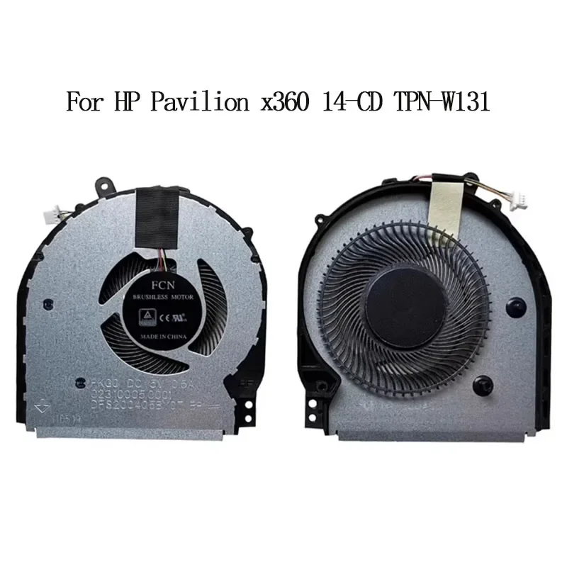 Laptop Cooler CPU GPU Cooling Fan For HP Pavilion x360 DB 14-CD TPN-W131 14m-CD 14-CD0003dx L18222-001