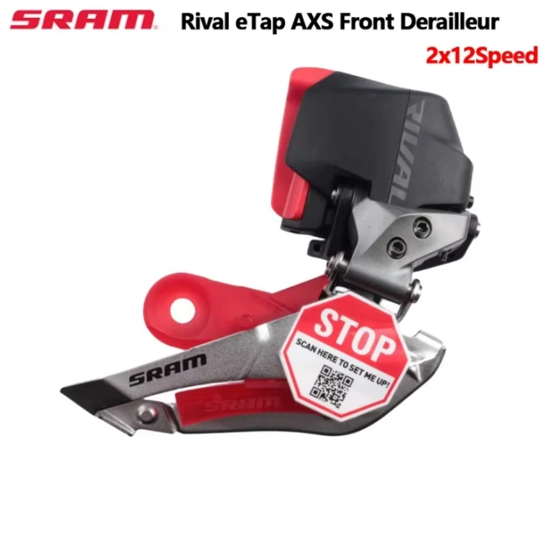 

Передний переключатель передач Sram RIVAL Stage AXS Braze On 2x12Speed, электронный велосипедный переключатель передач, задний переключатель передач 12S для дорожного велосипеда