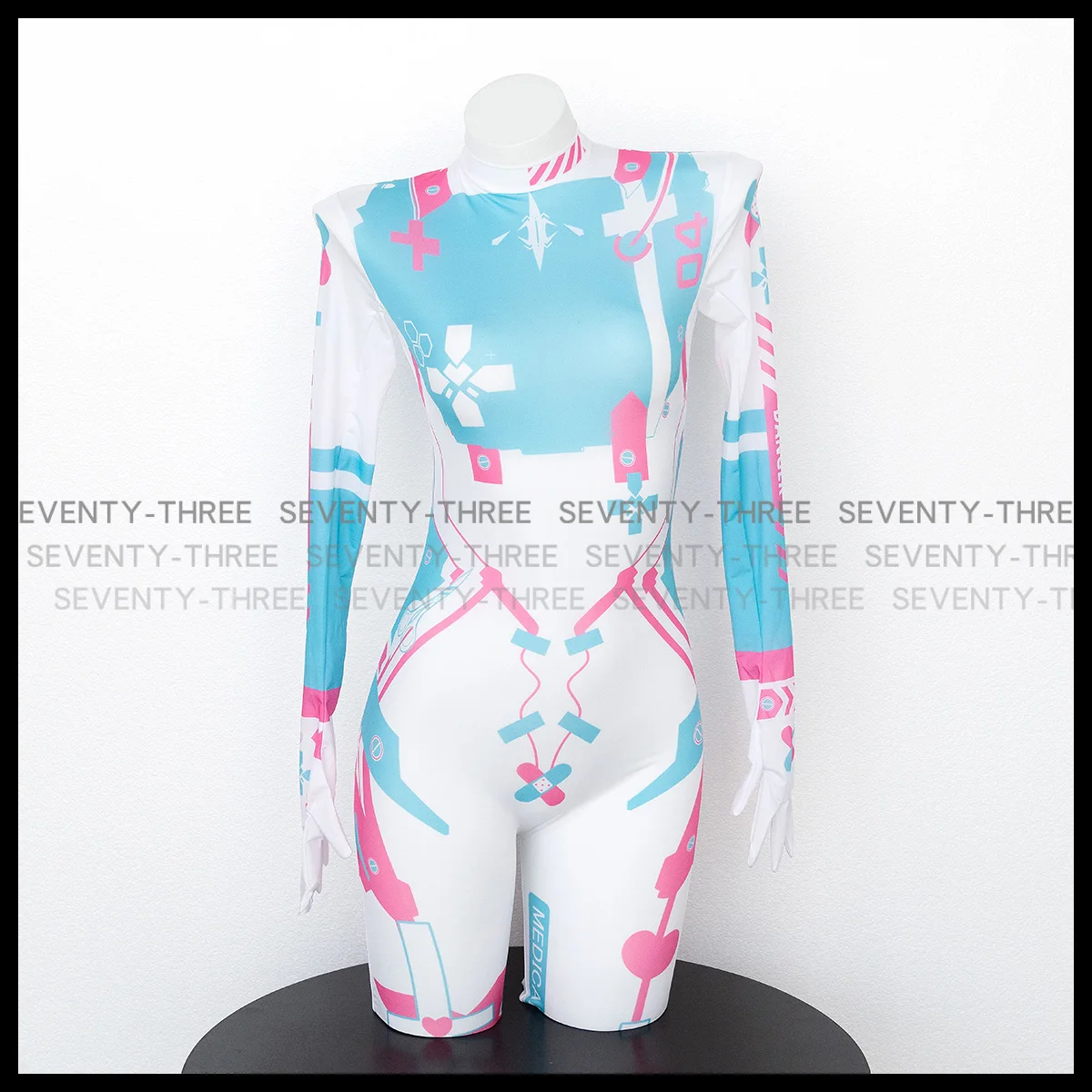 Punk Game Anime Girl Cyber Mechanical Pharmacist Cosplay Sukumizu Women Lolita Costumes Swimwear Sport Bodysuit Lingerie Gifts