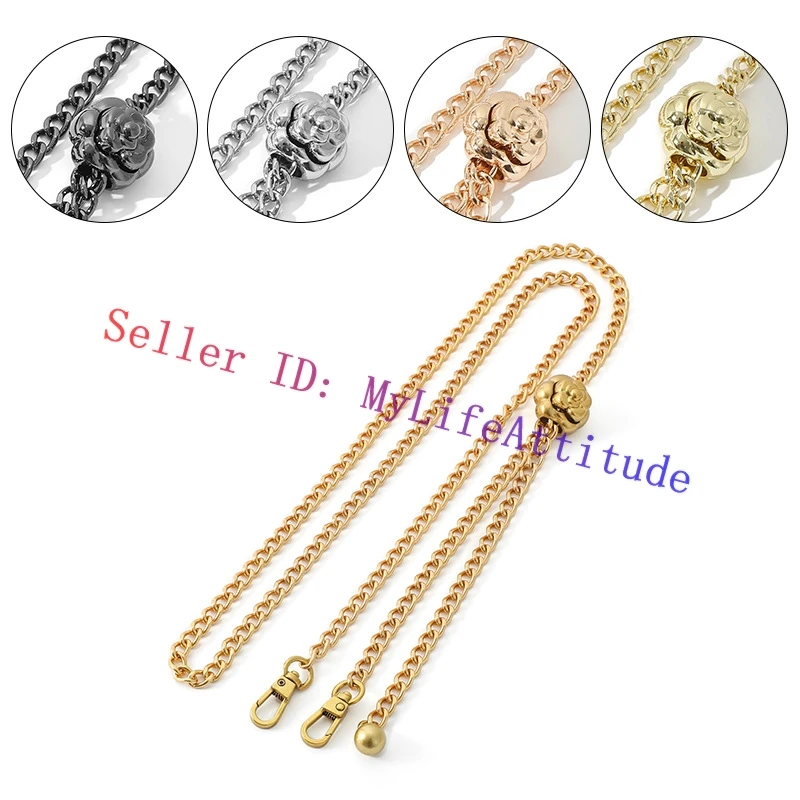 

Регулируемый металлический ремешок-цепочка для дизайнерской женской сумки C, женская сумка, кошелек, сумка через плечо