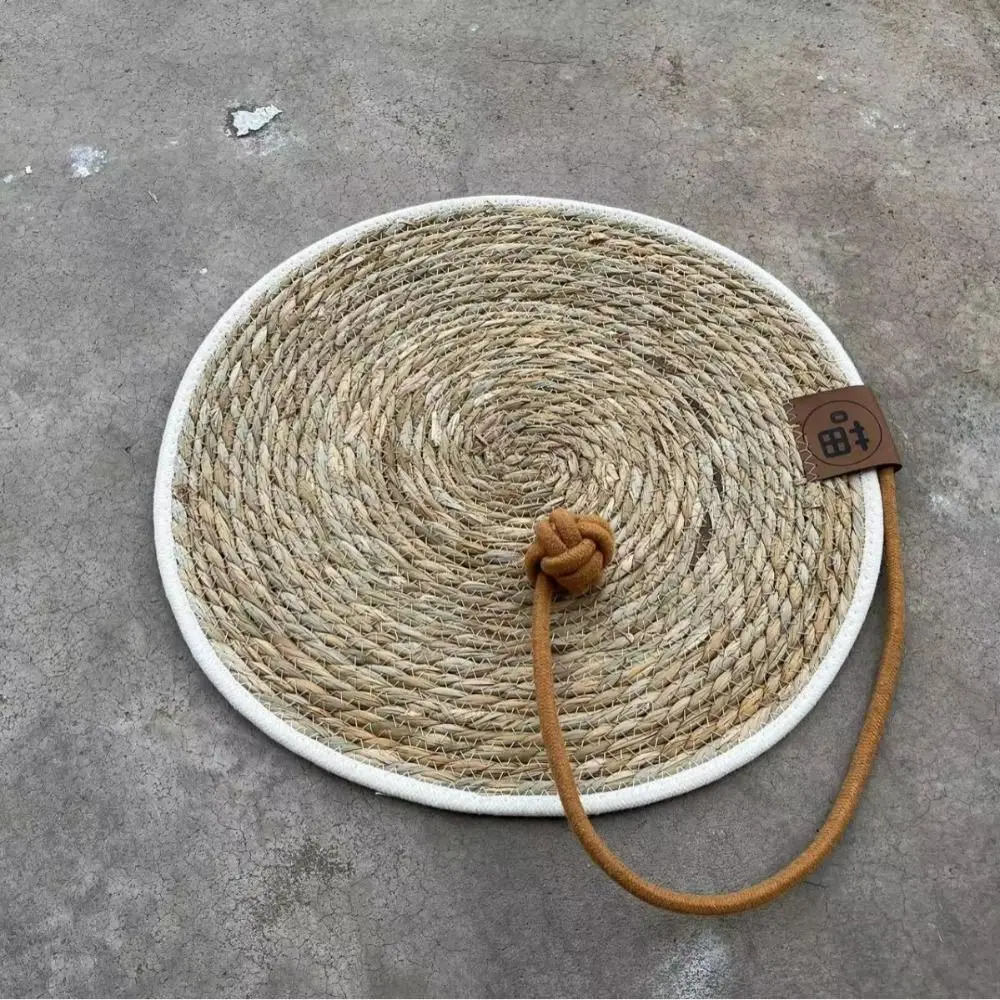 Recyclable Cat Scratch Mat Round Shape Sofa Furniture Protector Cat Grinding Claw Toy Claw Care Cat Scratching Board