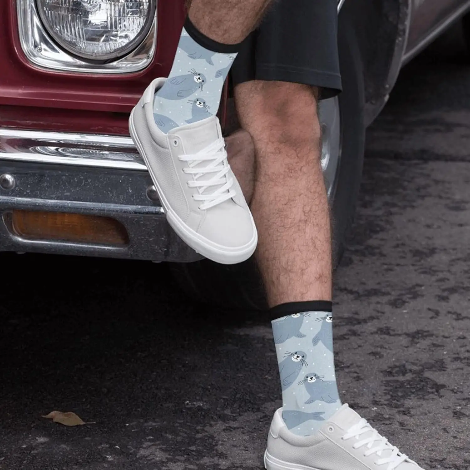 Calzini casual divertenti e funky per uomo donna