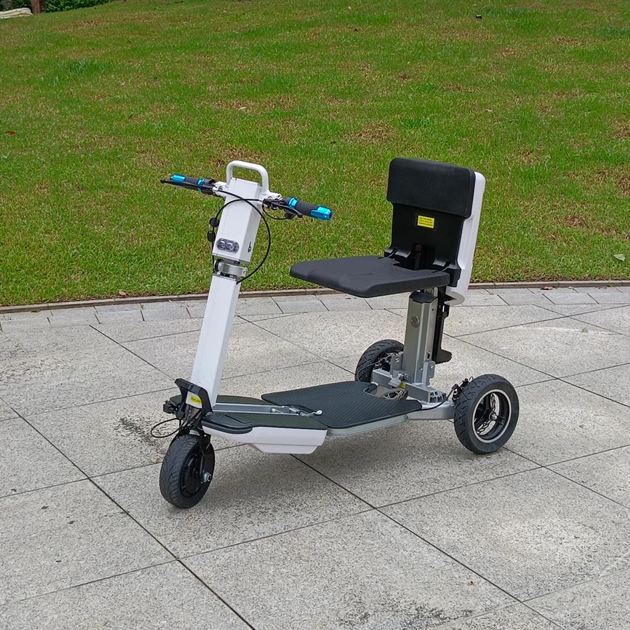 modes 3 Wheel Small Portable Electric Scooter 2025 New Design 350W 48V Electric Tricycle Elderly Mobility Scooter Multiple