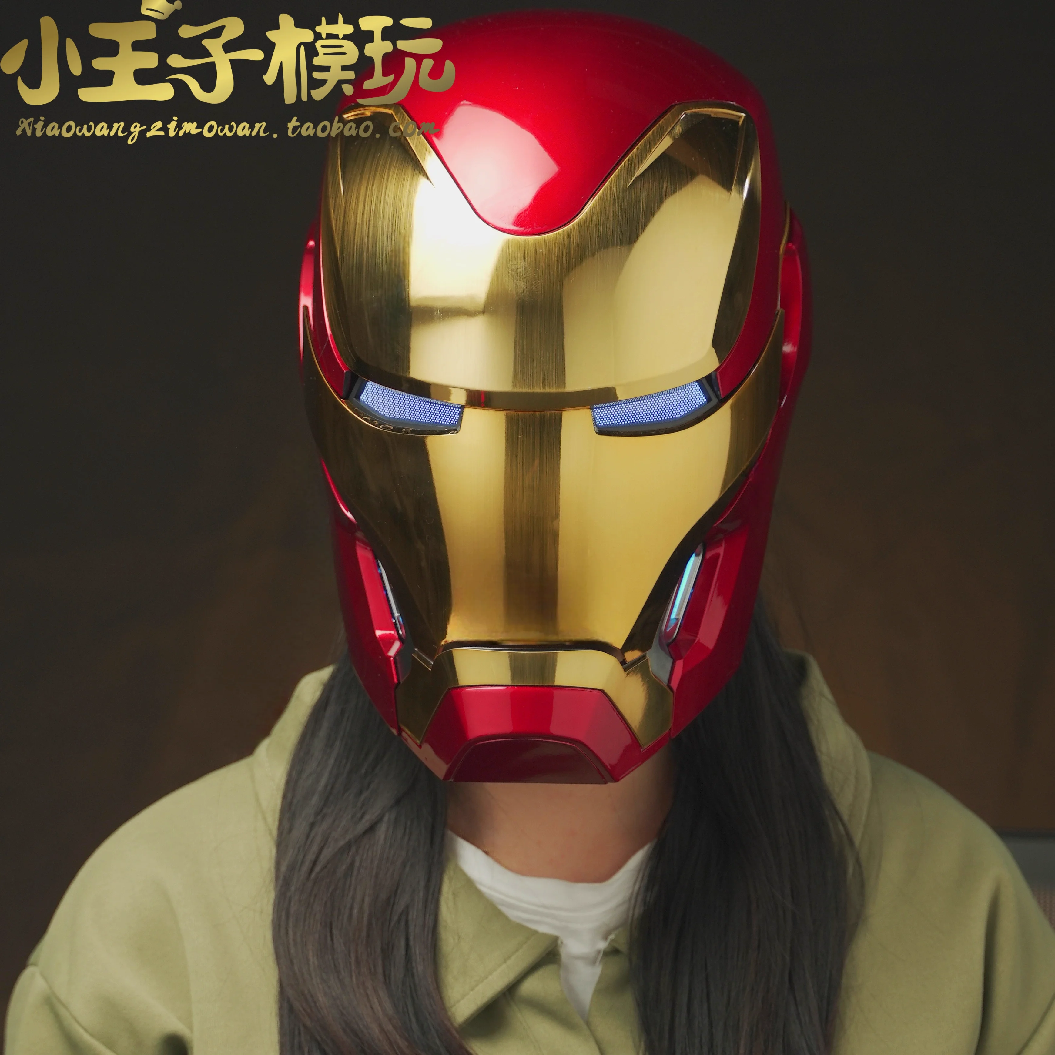 Iron Man Mk50 MK5 Helmet 1/1 Automatic Mask Remote Voice Control Collection Level Iron Man Autoking With Led Light Figure Boy Iron Man Mk50 MK5 Helmet 1/1 Automatic Mask Remote Voice Control Collection Level Iron Man Autoking With Led Light Figure Boy