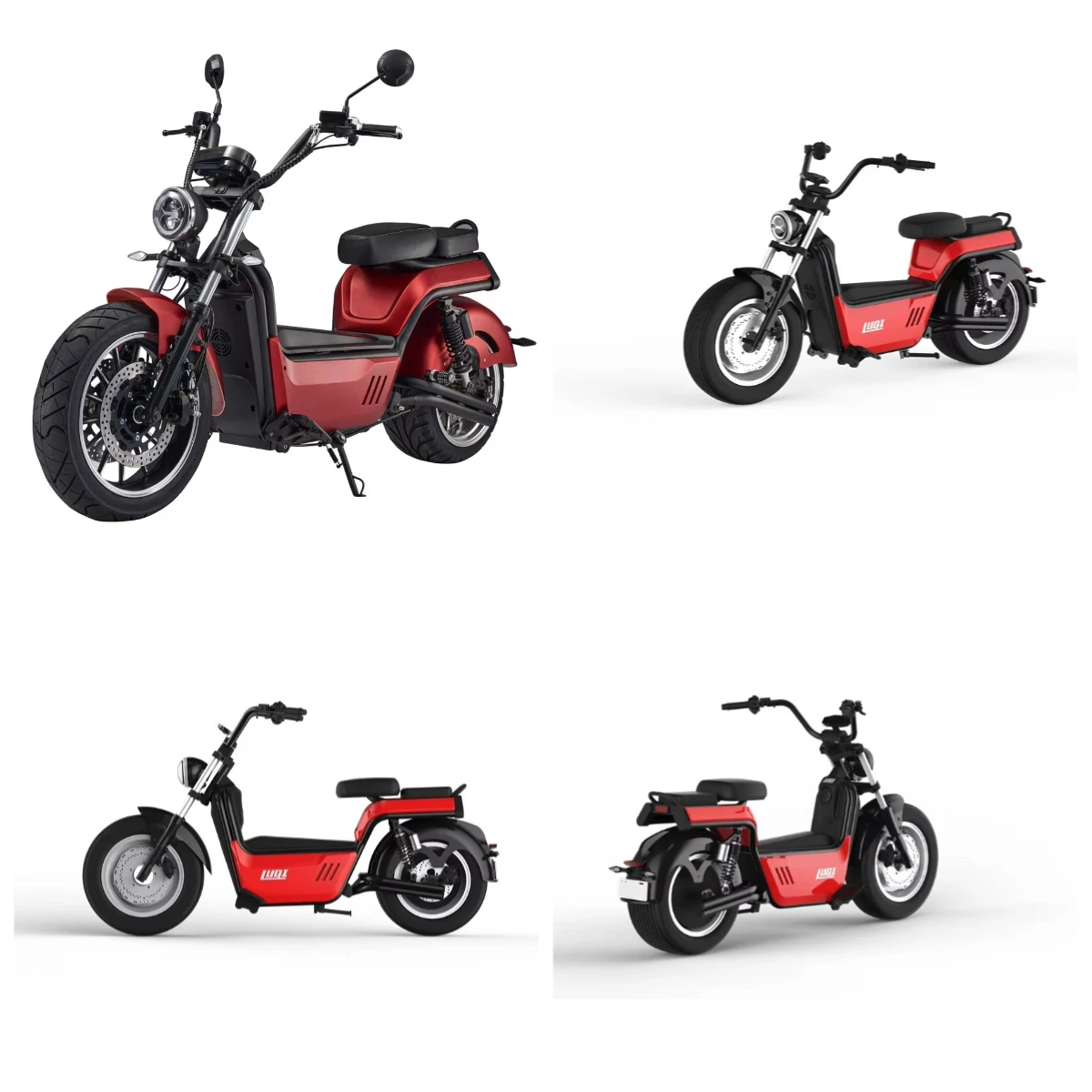30Ah 50Ah Battery Options Citycoco 4000W Electric Scooter 63V 2 Wheel Max Speed 80km/h for Adults