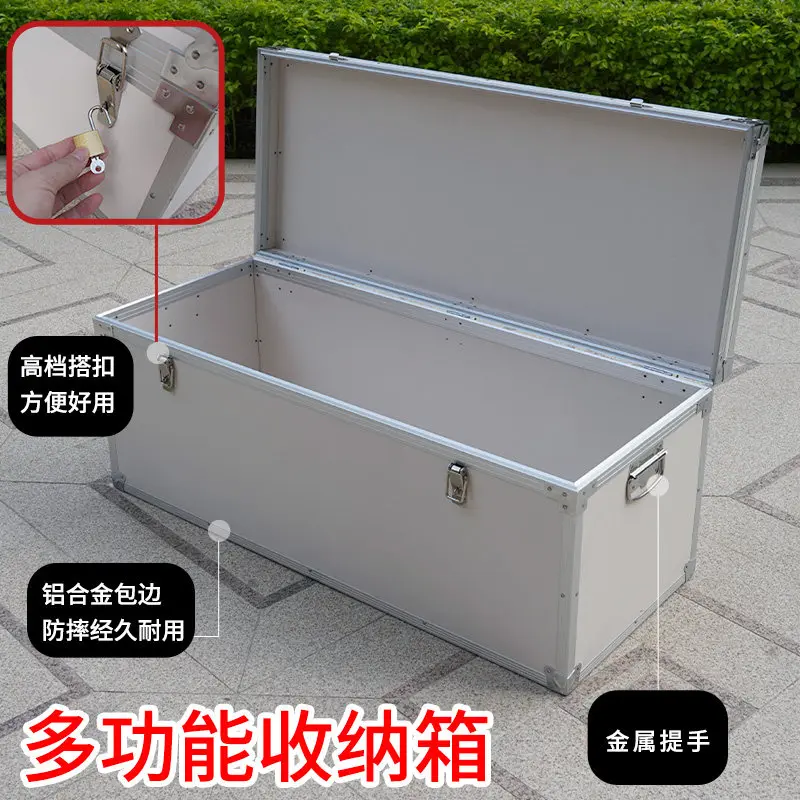 Large Toolbox Home Appliance Repair Engineering Machinery Multifunctional Toolbox Thickened Locked Hardware Storage