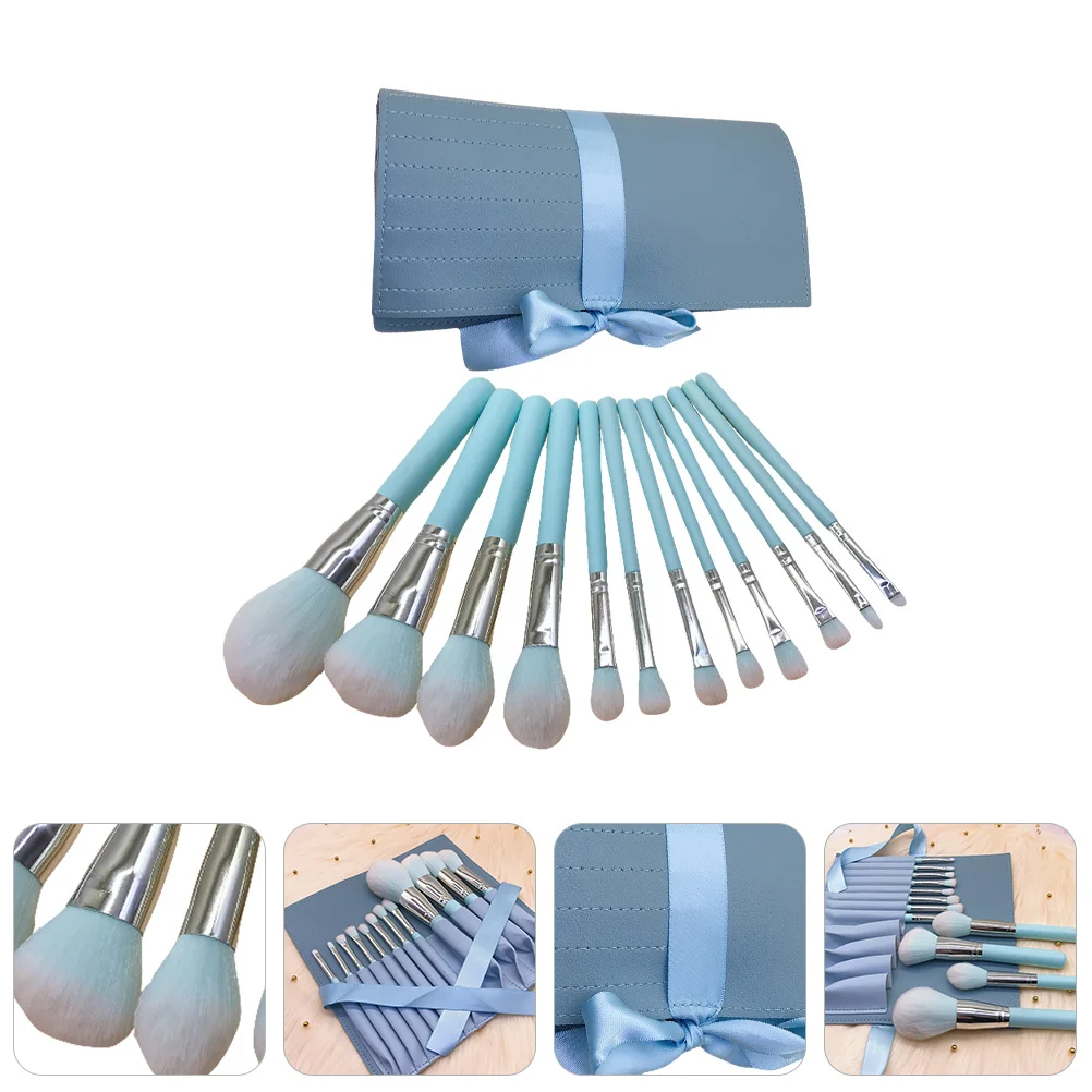 12-teiliges Make-up-Pinsel-Set, Premium-Tools, Lidschatten, Concealer, Foundation, Rouge, langlebig, professionelles Make-up-Zubehör