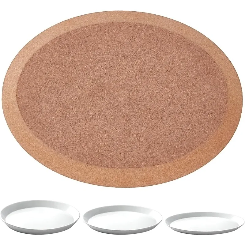 

1pc Oval Pottery Tools Ceramic Plate Forming Press Tool Handbuilding Dish Plate Slump Tool Dish Pottery Tools for Dish Plate