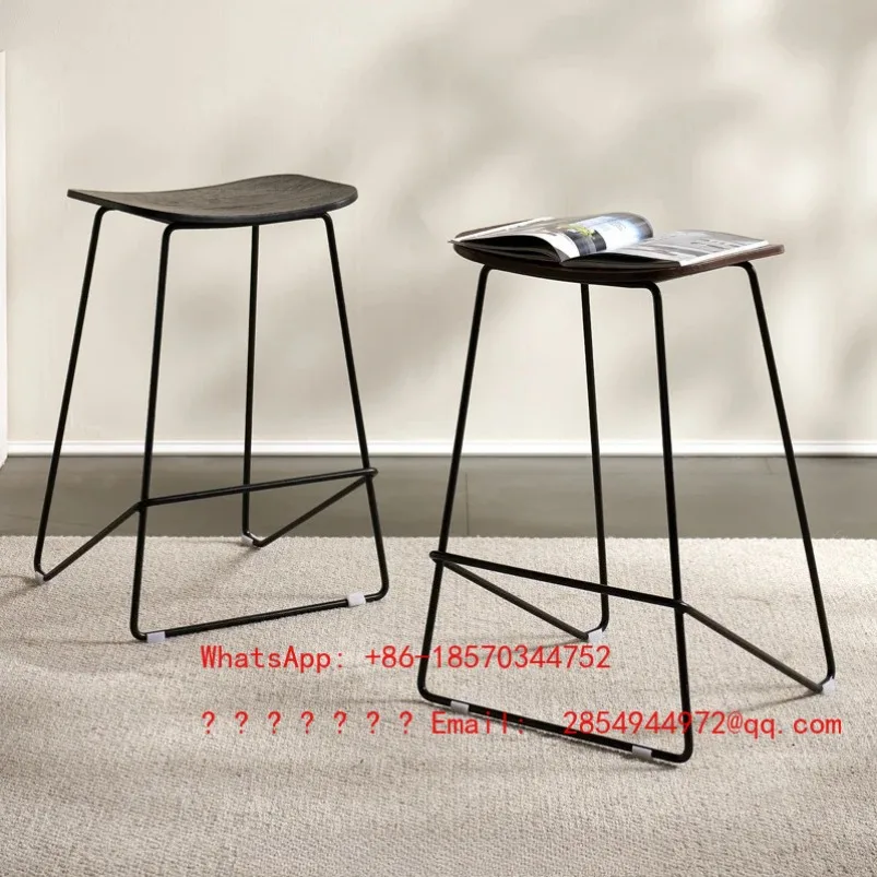 

Modern Simple High Stool Bar Chair Household Stool