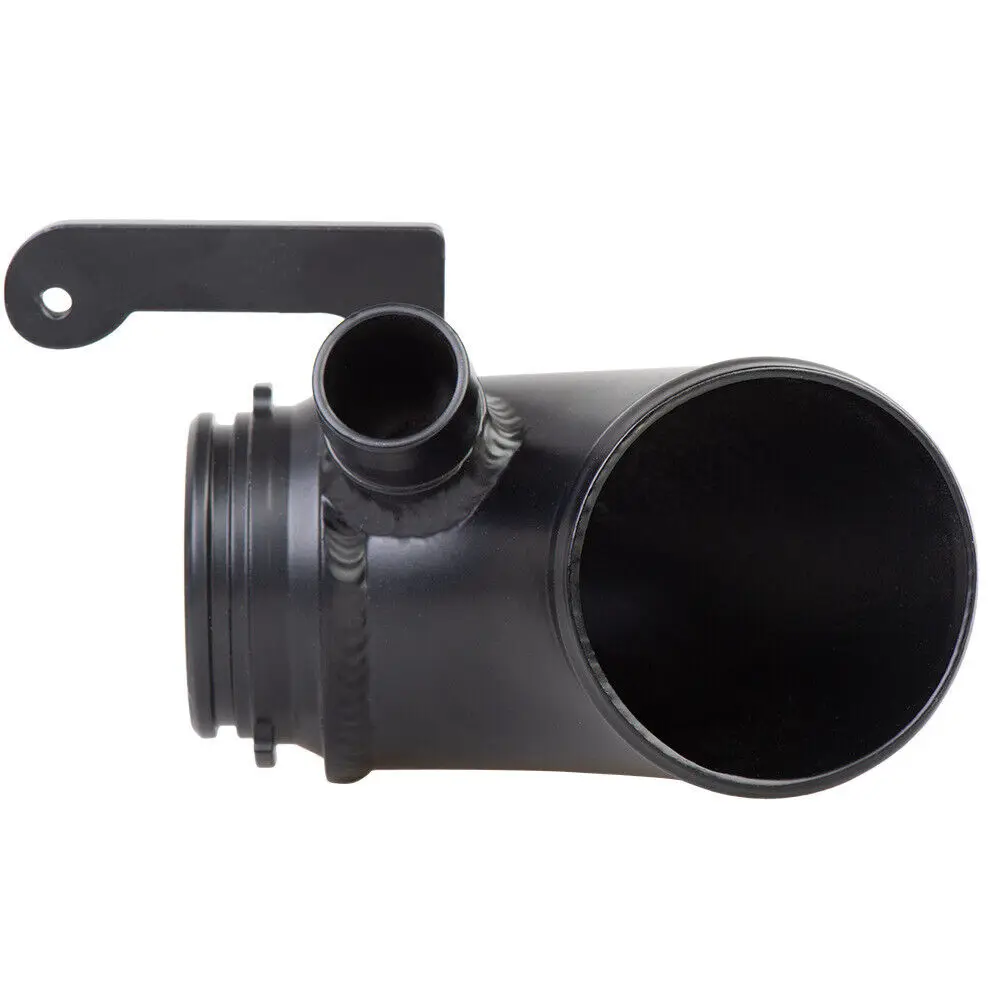 Picture 4: 90° High Flow Inlet Turbo Elbow Pipe For VW Golf MK7 GTI R Audi A3 S3 TT 2.0TSI Black