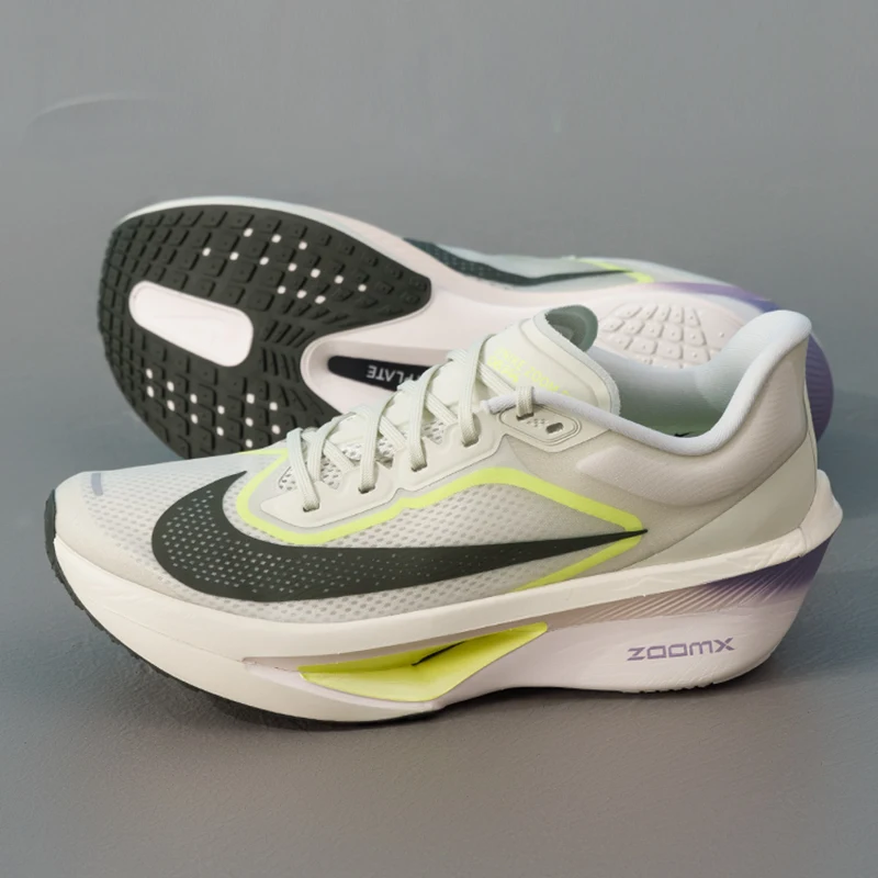 Nike Men's Shoes Zoom Fly 6 Sports Shoes Carbon Plate Running Shoes Cushioning Lightweight Racing Running Shoes