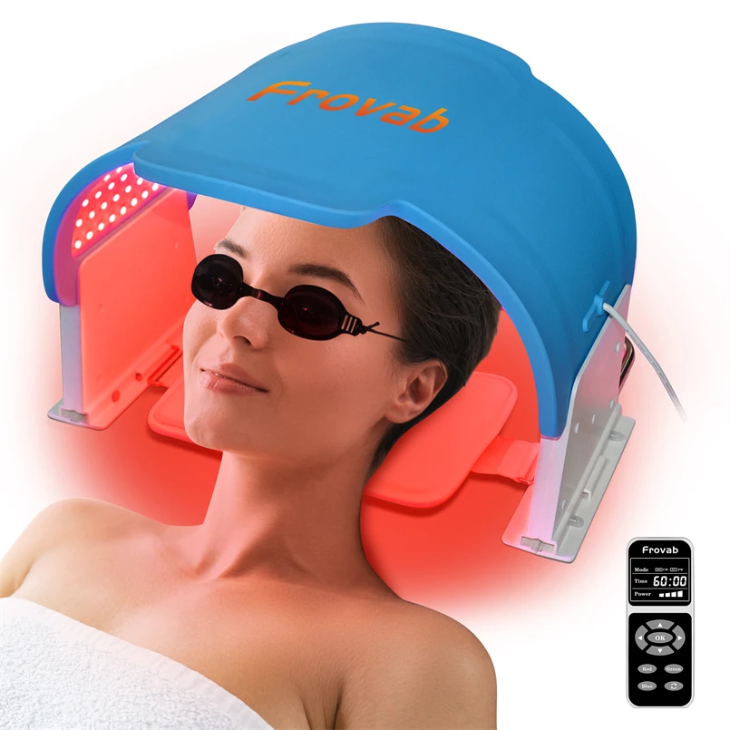 Led Licht Masker Therapie Gezicht Machine In De Buurt Van Infrarood Gezichtsmasker Led Gezichtsmachine Behandelen Acne Ontsteking Roodheid Salon Thuisgebruik