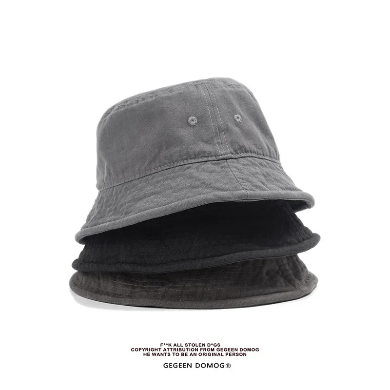 Oohmy Big Head Bucket Hats for Men Women and Youth Boys Girls Summer Spring Autumn Caps Sun Visor Hiphop Cotton Soft Trendy Hats