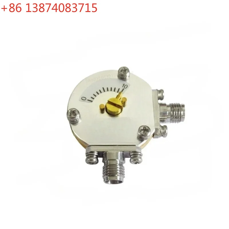 SMA Adjustable Phase Shifter 720 Degrees, DC-18GHz, 40 Degrees Per GHz, PS-18G-SMF-720