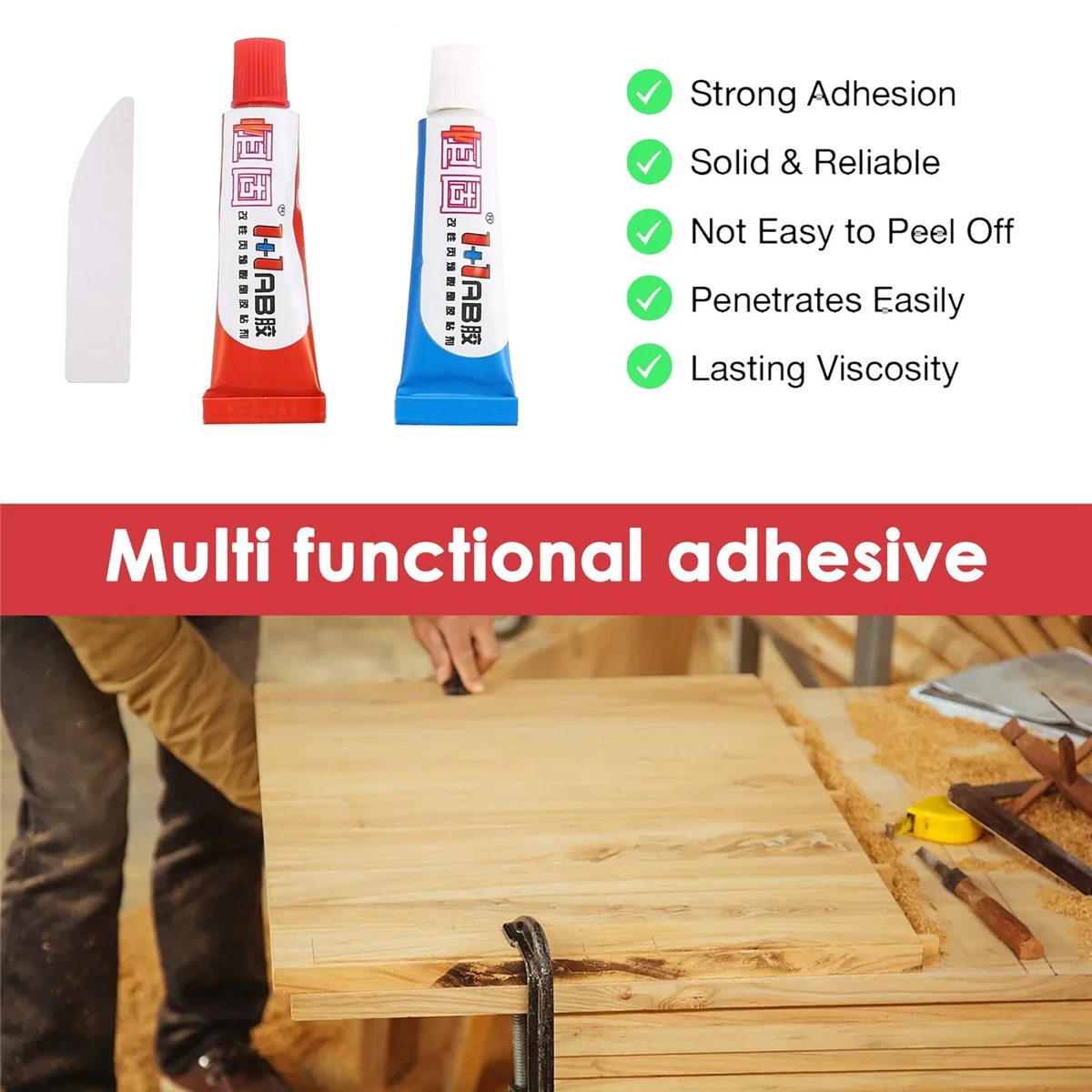 High Quality Two-Component Modified Acrylate Adhesive AB Glue Super Sticky HGC