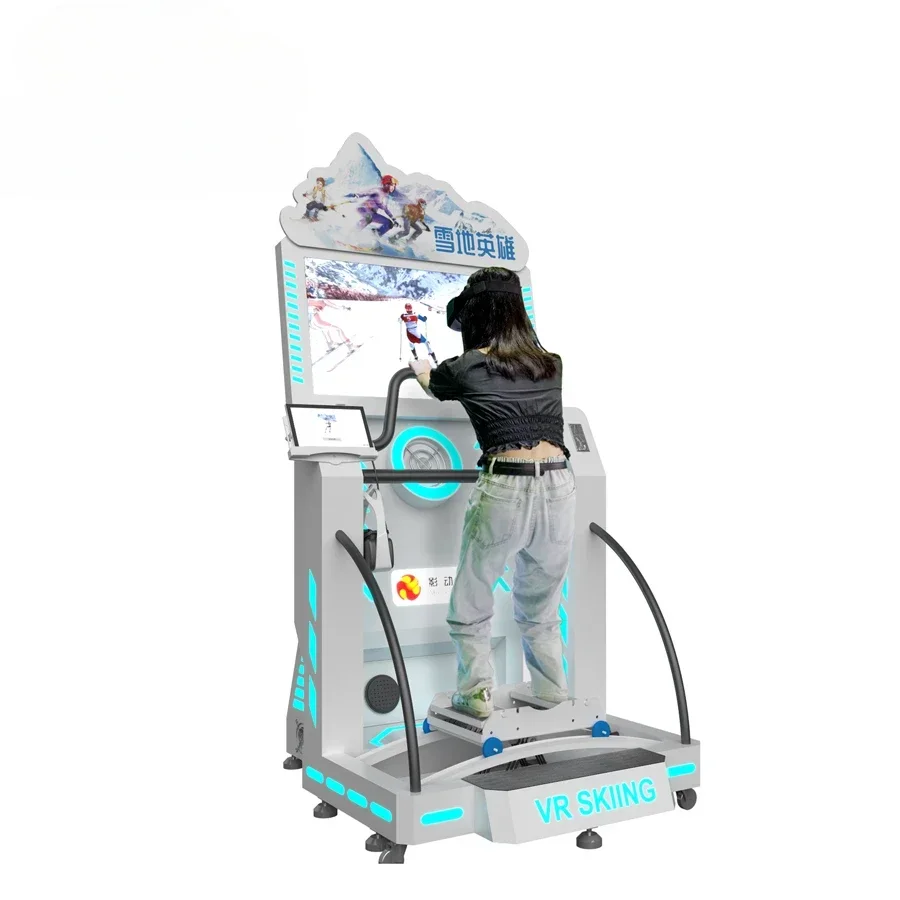 4d 8d 9d Realidade Virtual VR Game Console Plataforma Esportiva Centro de Compras Simulador de Esqui