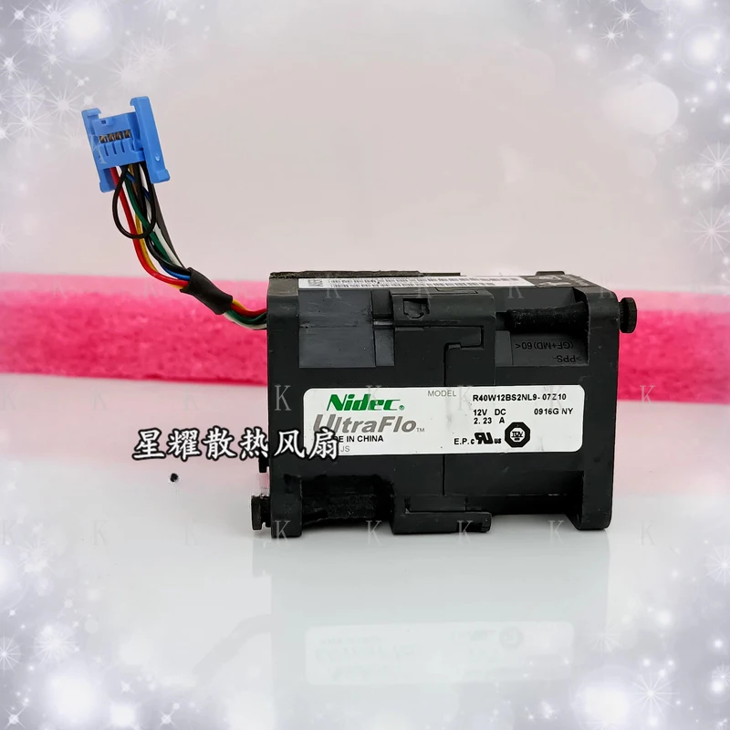 C FOR Nidec PN:V0030430000  wbr/  00000 R40W12BS2NL9-0  wbr/  7Z10 DC12V 2.23A Fan