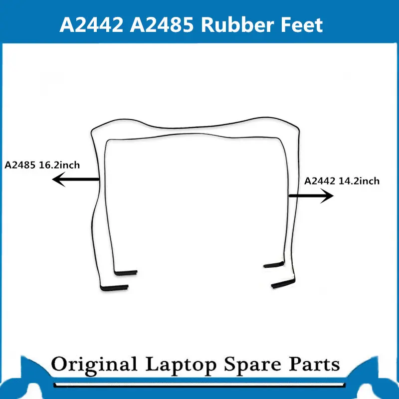 

Новая резиновая рамка для Macbook Pro Retina A2442 A2485 резиновый кабель 14,2 дюйма 16,2 дюйма