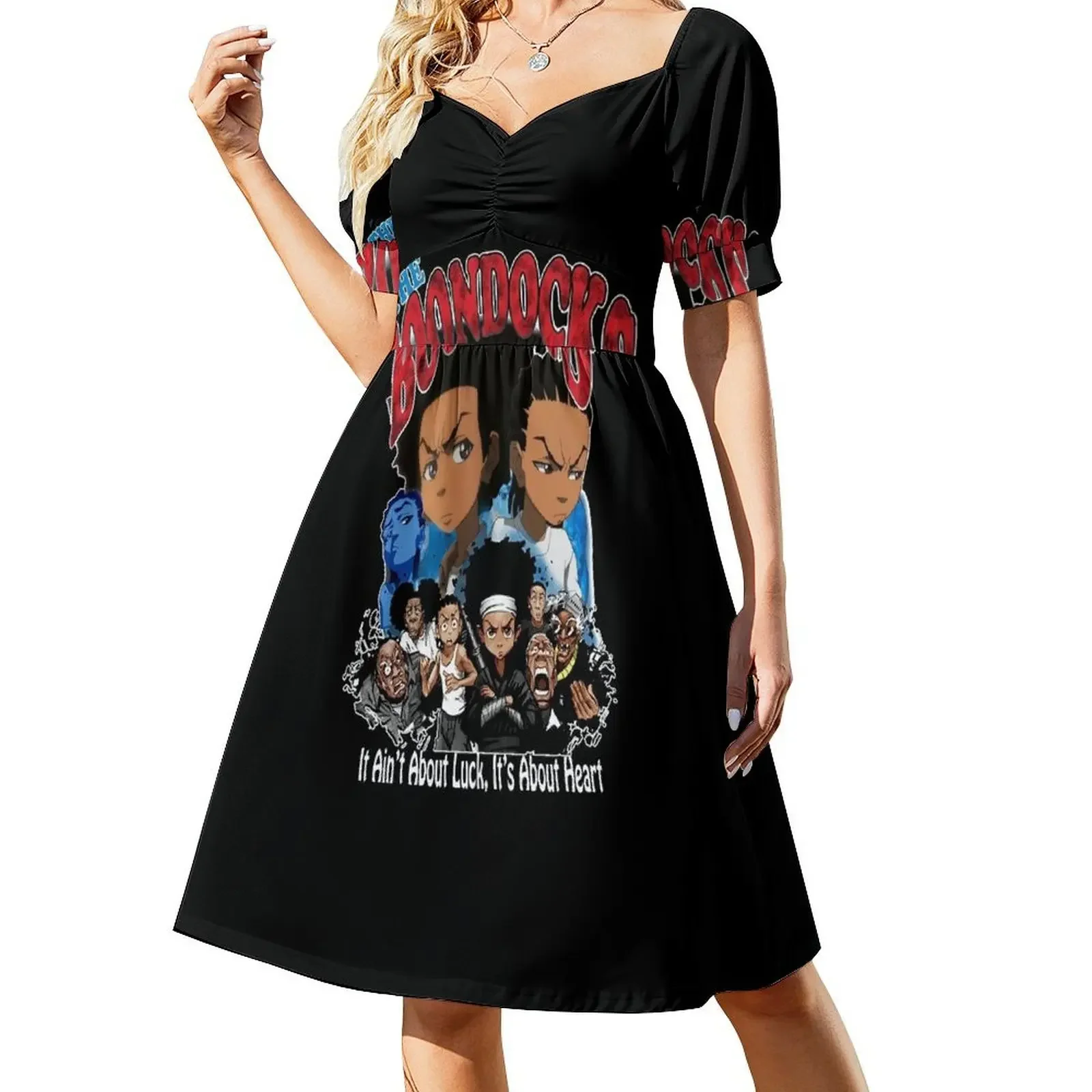 

The boondocks sitcom poster Sleeveless Dress dress women's summer dress 2025 Womens dresses