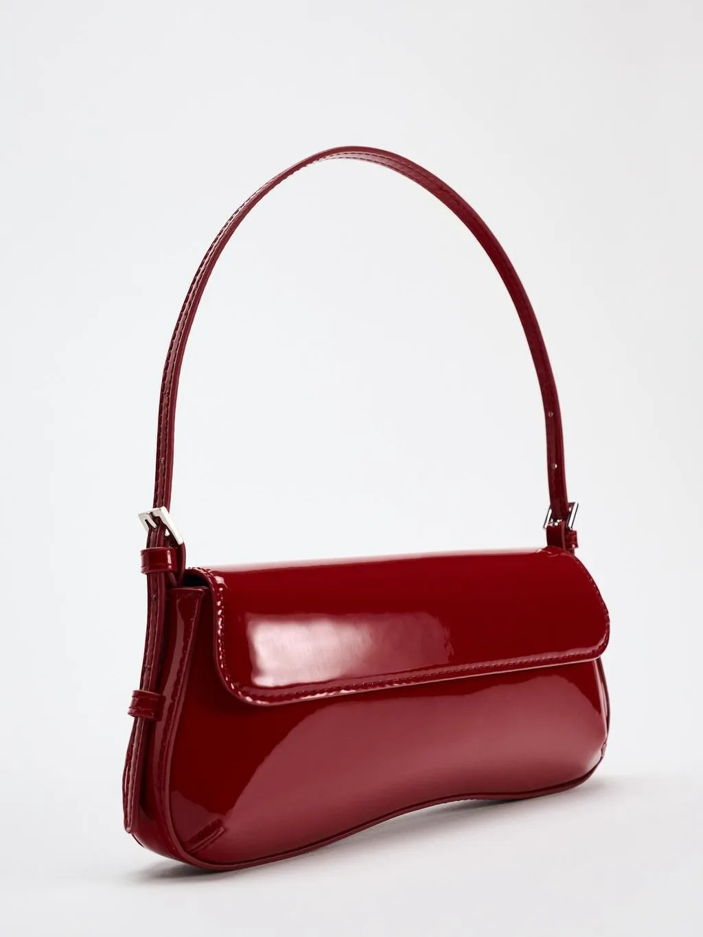 Rode Crossbody Tas Faionable mat Commuter Flip Cover Vintage Enkele schoudertas voor Jeugd Casual PU lederen handtas