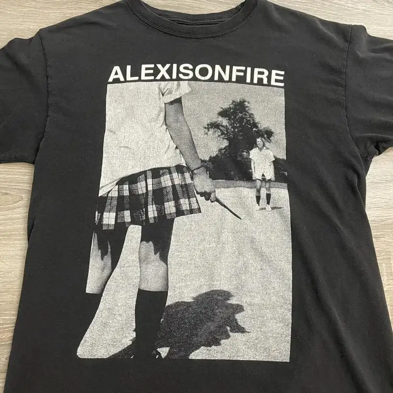 Vintage ALEXISONFIRE school girls knife fight T shirt All Sizes FR254