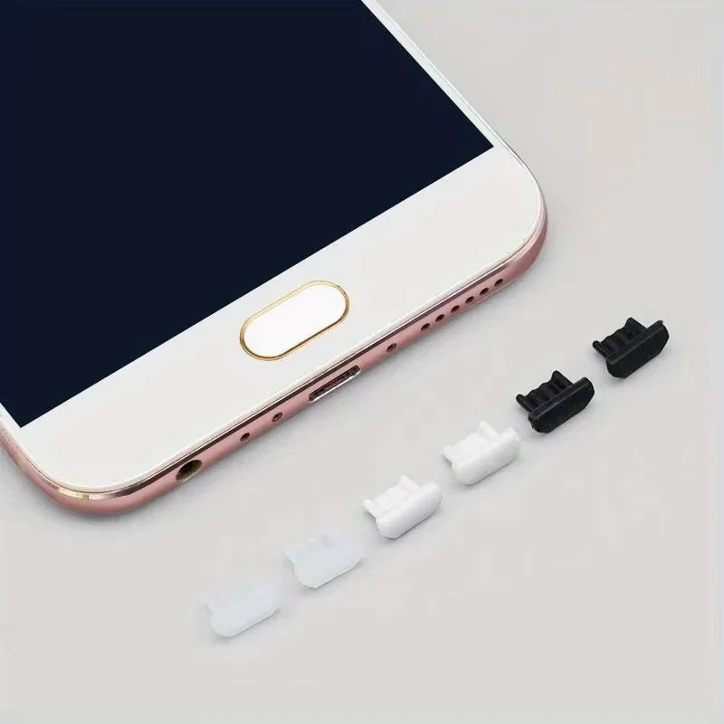 10pcs Charging Port Dust Plugs For SamSung and Other For Android Devices - Micro USB Port Covers, Anti-Dust Protector Set
