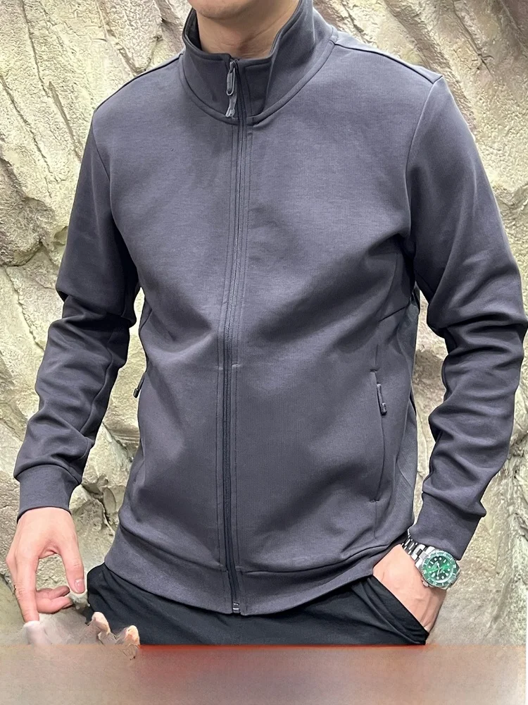 

Busin Series 3D индивидуальный уличный мужской джет с дышащим эластичным воротником, осеннее новое поступление, ветрозащитный длинный свеч...