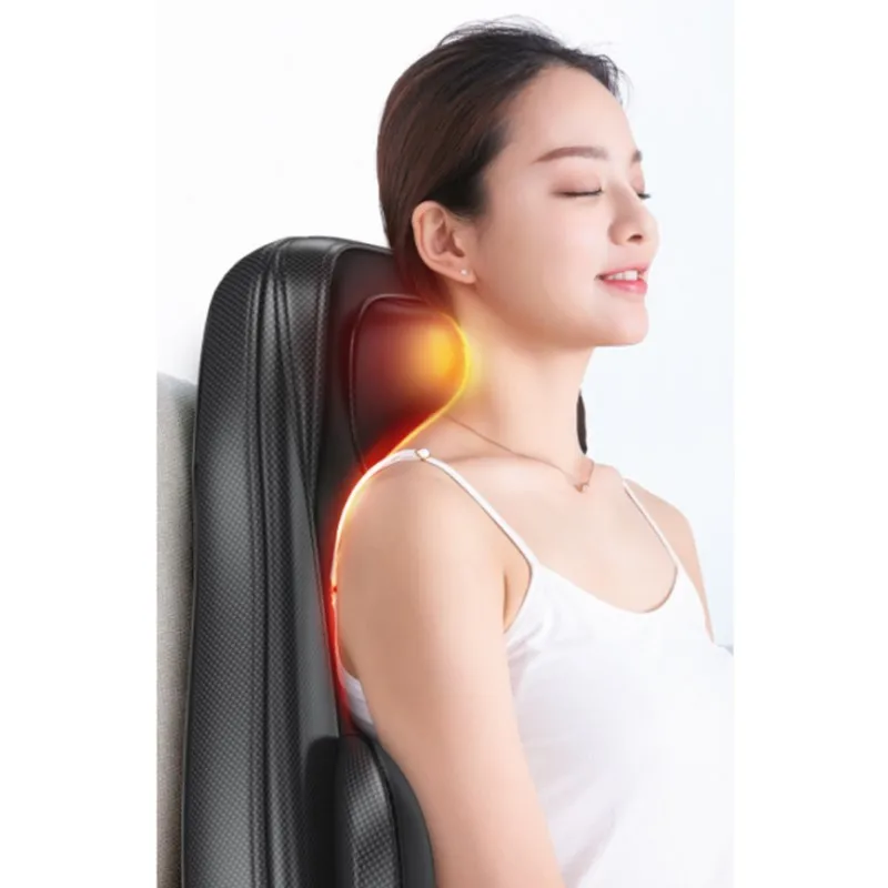 Shoulder neck massager multifunctional neck lumbar back body kneading electric back home back of a chair cushion for leaning on