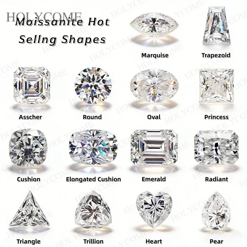 925 Sterling Silber Moissanit-Ohrringe für Damen mit Doppelreifen, gebürstetem Metall, eleganter Party-Schmuck – Detail 21