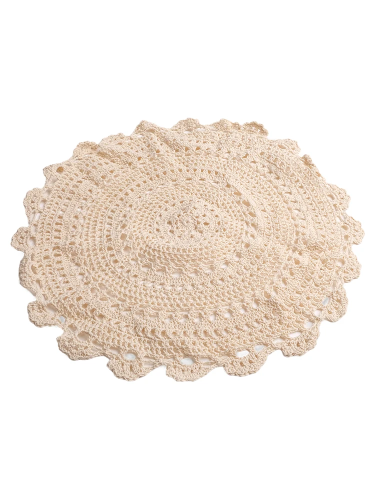 Kit Tablecloth For Dining For Kitchen Latest Linens & Textiles New Sale Stylish Crochet Decoration Dining Towel Doily Handmade