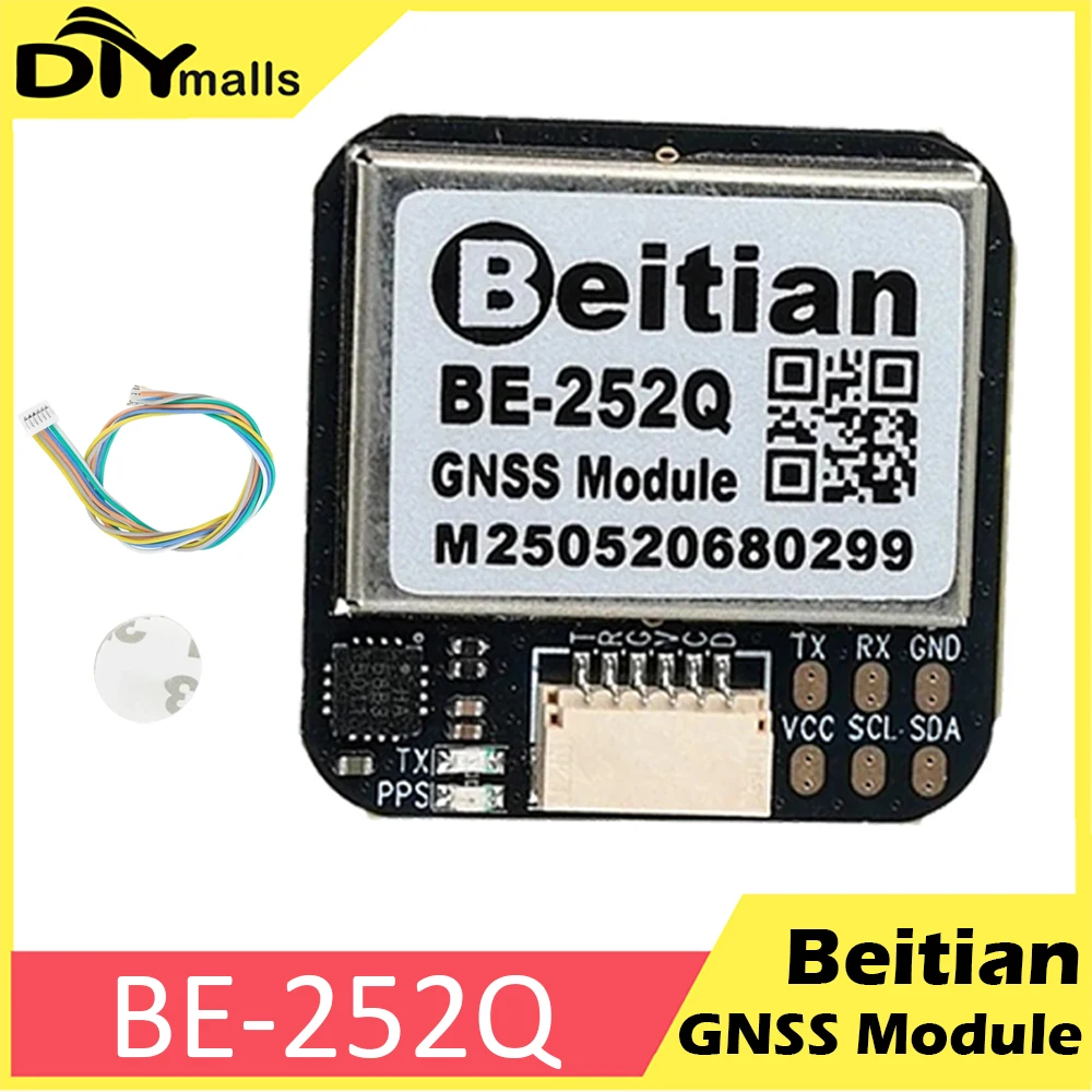 

Beitian BE-252Q BE252Q UBX-M10050 GPS Integrated Module Flight Controller FPV RC Drone UAV PX4 PIX32 GNSS GPS antenna Receiver