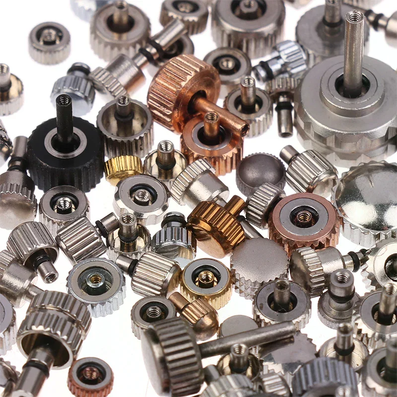Mixed Disassembly Heads Watch Repair Tools DIY Watch Accessories Disassembly Parts Convenient Replacement Random 50/100Pcs