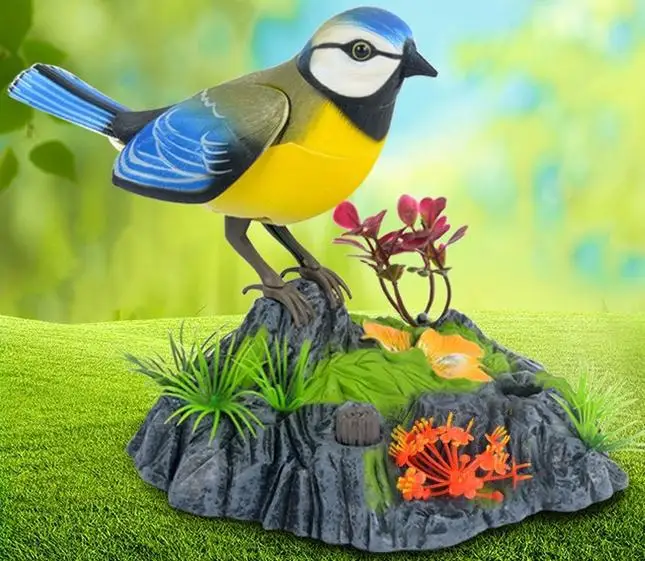 Chirping Dancing Bird with Motion Sensor Activation, Singing  Birds Toy