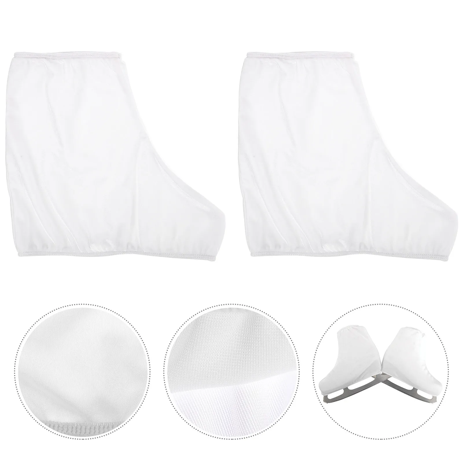 

1 Pair Skating Shoe Covers Elastic Skate Boot Covers For Hockey Figure Roller Skates Ice Skate Protectors Skating Accessory