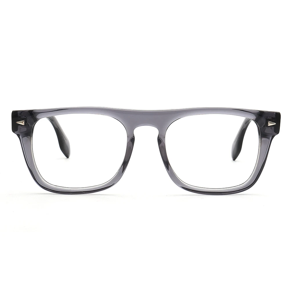 Acetate Eyeglasses Optical Frame Man Full Rim Spectacel Fashion Myopia Glasses Green Color Available