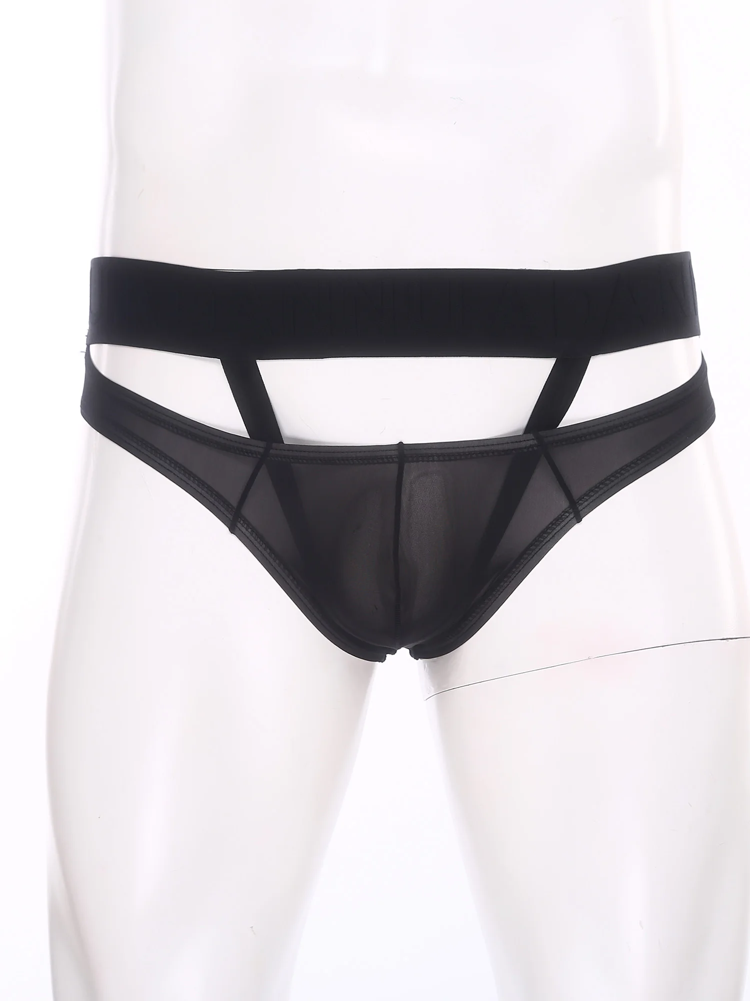 

Мужские сексуальные прозрачные сетчатые трусы-брифы с низкой посадкой и анатомическим кармашком, джокстрепы, нижнее белье для пар, для вечеринок, клубов, ночной одежды