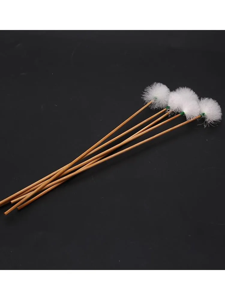 5 sztuk gęsie pióro Earpick urządzenie do usuwania wosku Curette dorosłych uchwyt bambusowy ucha kopać narzędzia łyżka Cleaner Stick opieki zdrowotnej — zdjęcie 2
