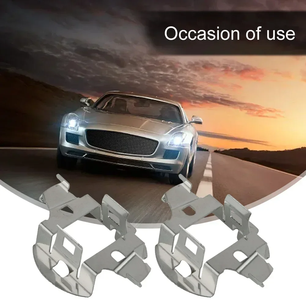 2pcs H7 HID Lamp Holder Headlight Bulb Base Bulb Fixing Clip Car Bulb Fixing Clip Adapter Holder For Bmw For Mercedes