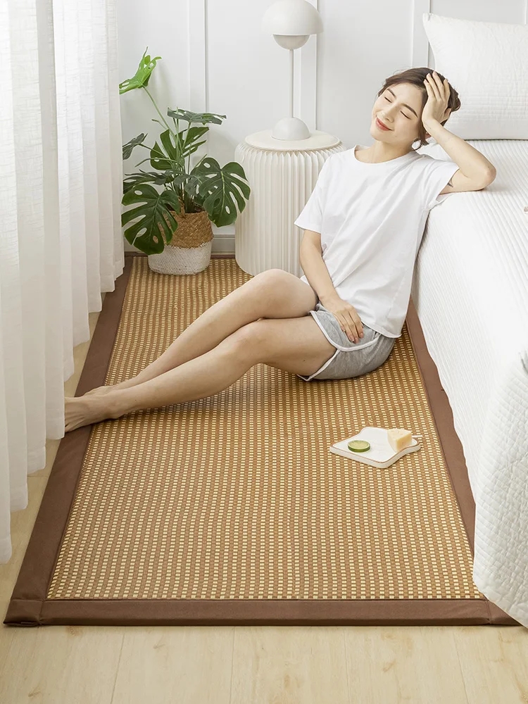 

cool mat, floor mat Summer bedding, sleeping mat, divine tool, rattan woven carpet, sleeping mat, bedroom, tea room