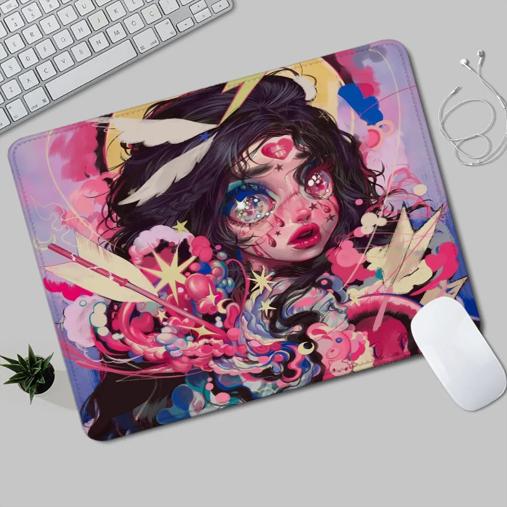 Eunpyon Art Small Mouse Pad Gaming Desk Accessories Office Rug Mousepad Anime Offices Mat Mats Gamer Gadgets Computer Mause Cute
