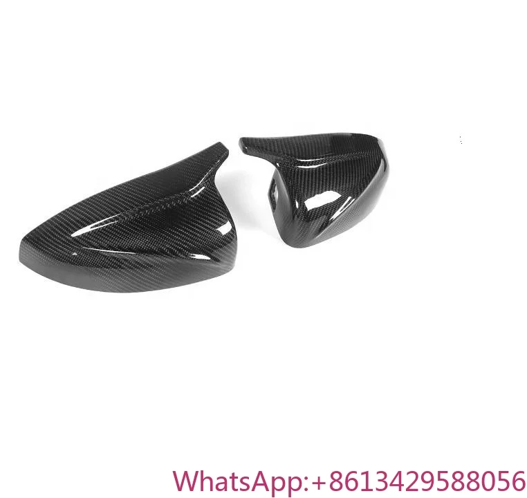 

For Audi A3 S3 RS3 8V Upgrade Carbon Fiber Side Door Rear View M Look Wing Custom Mirror Covers