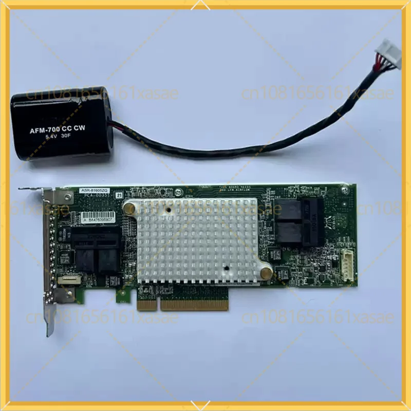 For  Adaptec ASR-81605ZQ RAID Controller HBA Card 1GB Cache 12G SAS SATA PCIe Expansion Card