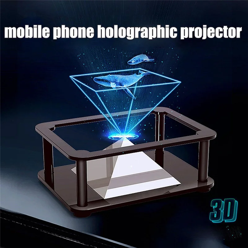 N37R_3D Holographic Projection DIY Funny Toy Children Educational Toy
