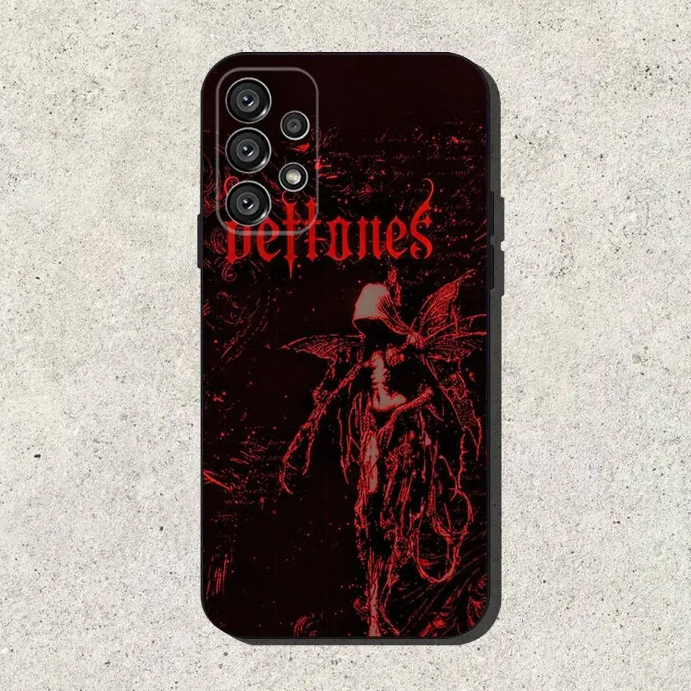 Private Music D-Deftones Phone Case For Samsung S25,S24,S21,S22,S23,S30,Ultra,S20,Plus,Fe,Lite,Note,10,9,5G Black Cover