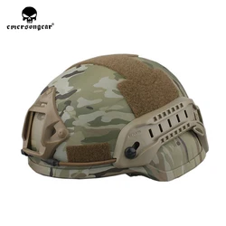 Emersongear Tactical Helmet ACH MICH 2002 Helmet Protective Guard Gear Special Action Headwear Airsoft Training Hunting