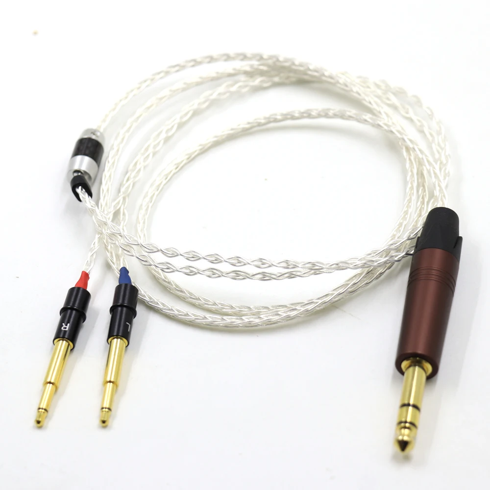 

HIFI SilverComet High-end Taiwan 7N Litz OCC Earbud Replace Upgrade Cable for antonio noir Meze 99 Classics Focal Elear