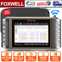FOXWELL NT710 Car All System Bidirectional OBD2 Scanner ECU IMMO Coding TPMS DPF Oil EPB TPS BMS SAS Car Diagnostic Tool