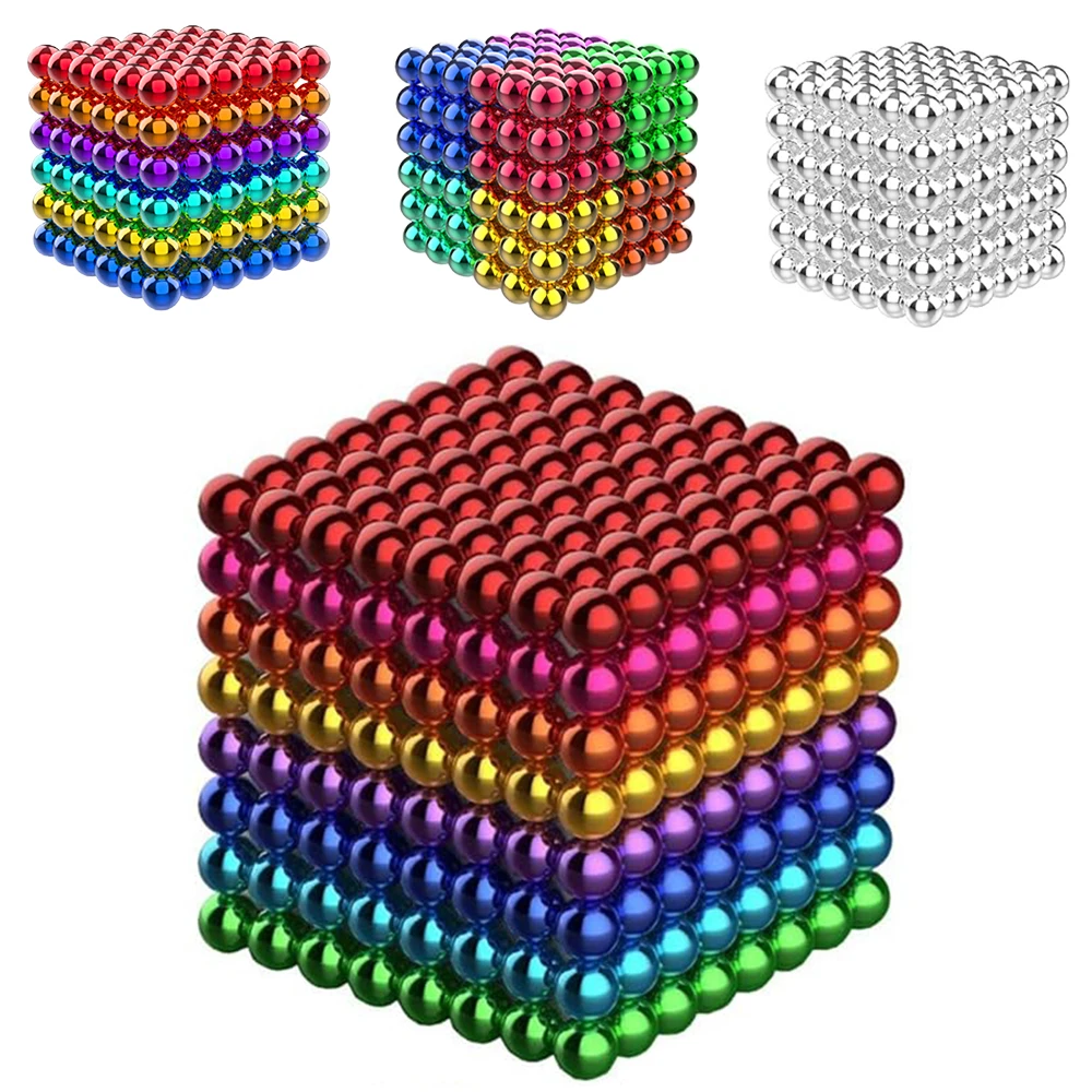 3/5 mm bunte, starke Magnetkugeln – Kühlschrankmagnete, Whiteboard-Pinnnadeln für Büro, Zuhause, Heimwerker, Dekoration, sichere Fotos, Karten, Basteln