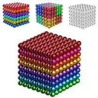 3/5mm Colorful Strong Magnetic Balls - Fridge Magnets, Whiteboard Push Pins for Office Home DIY Decor, Secure Photos Maps Crafts